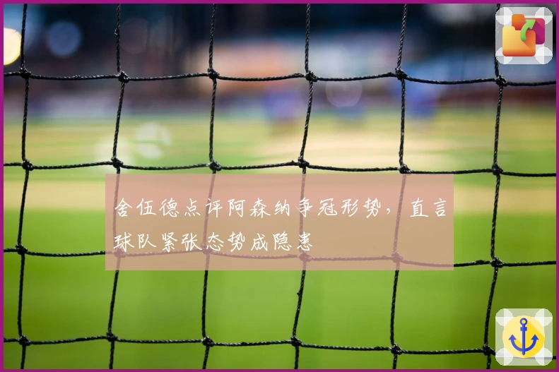 舍伍德点评阿森纳争冠形势，直言球队紧张态势成隐患